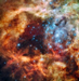 Picture Taken by Hubble Space Telescope Offers Festive Potrait for Postcard